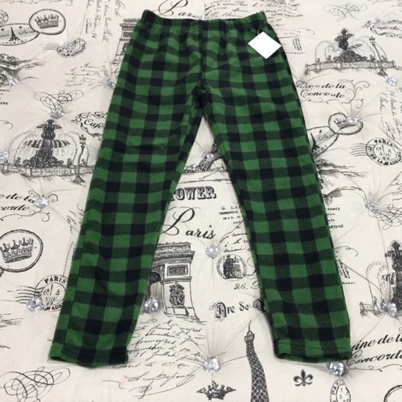 Leveret Kids&Toddler KIDS Fleece Pants Pajamas - Picture 2 of 5